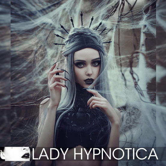 OHRgasmus erotische Hypnose Lady Hypnotica Im Netz der Spinnenfrau Seide Satin Fetisch